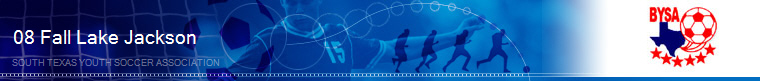 South Texas Youth Soccer Association banner